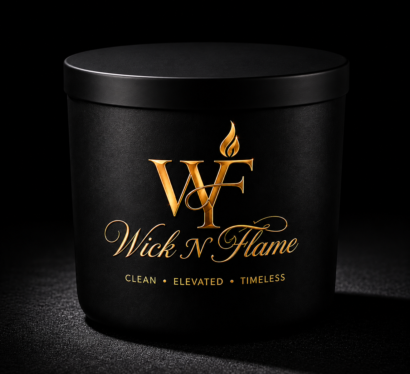 Velour Peach 🖤 | The Flame – Signature 10 oz Candle