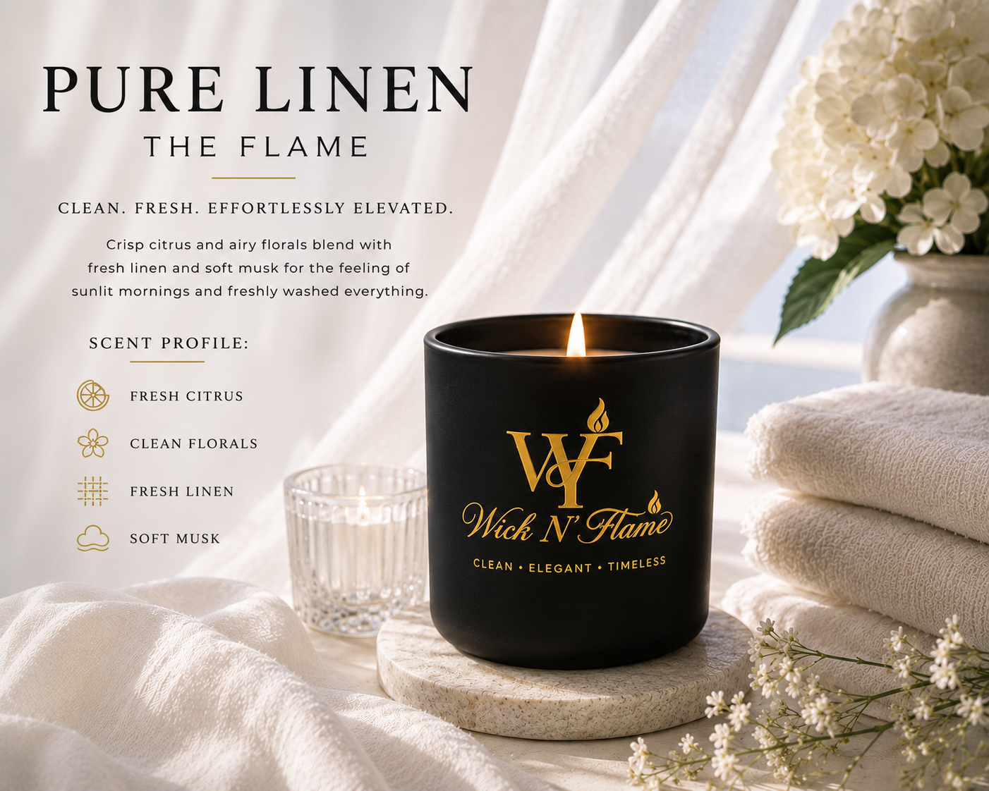 Luxury Wax Melts 🖤 | Clean • Elegant • Timeless