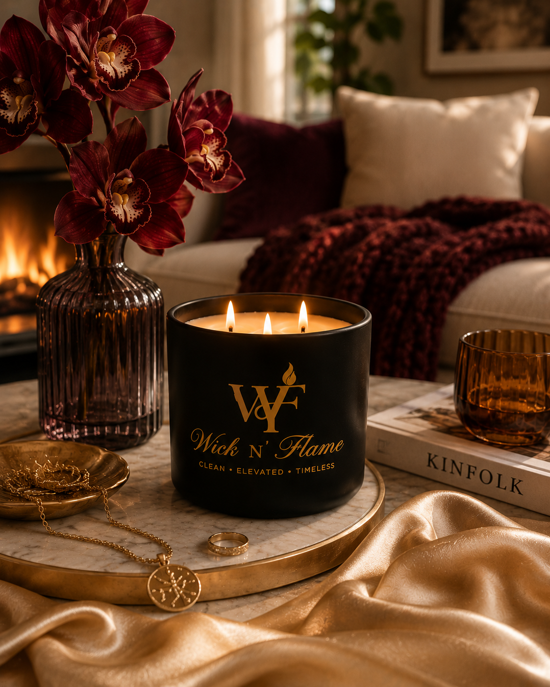 Luxury Wax Melts 🖤 | Clean • Elegant • Timeless
