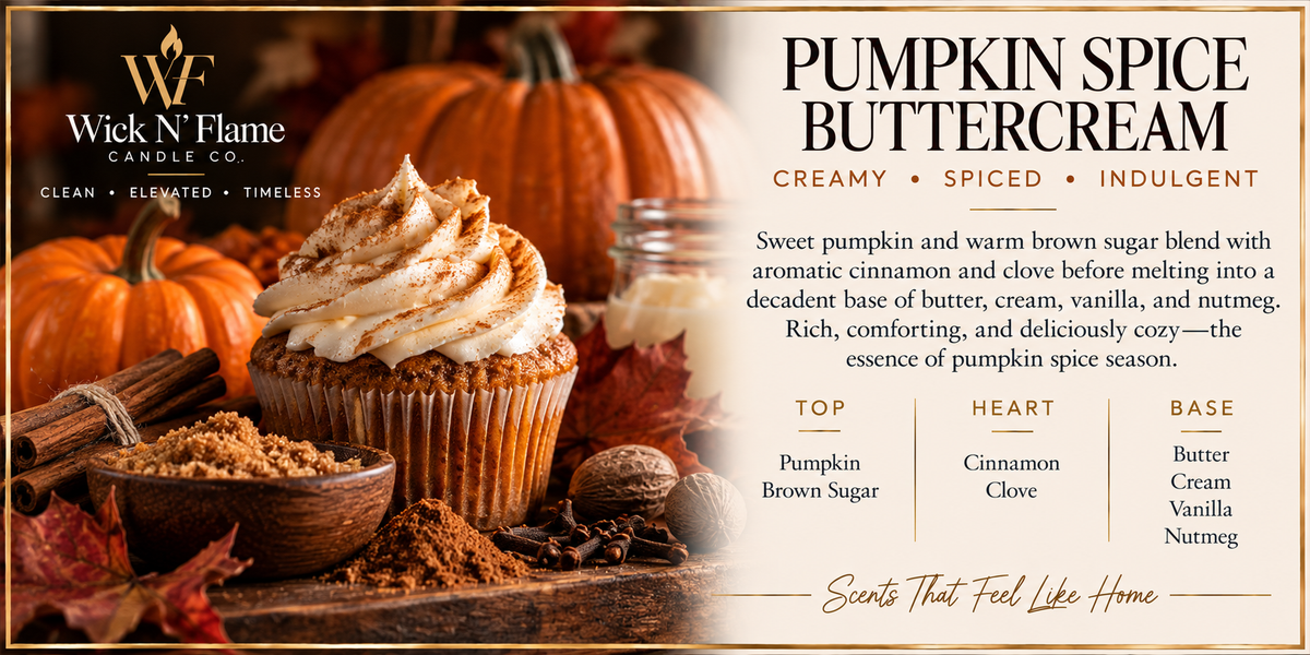 Pumpkin Spice Buttercream ~ Luxury Coconut Apricot Wax 10 oz Candle
