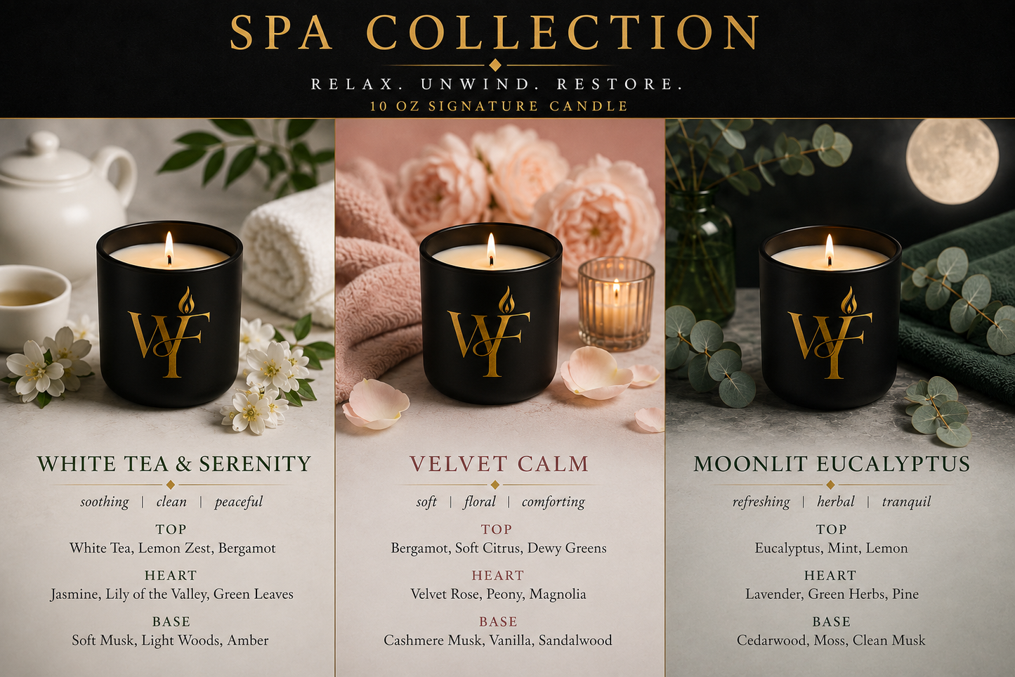 Luxury Wax Melts 🖤 | Clean • Elegant • Timeless