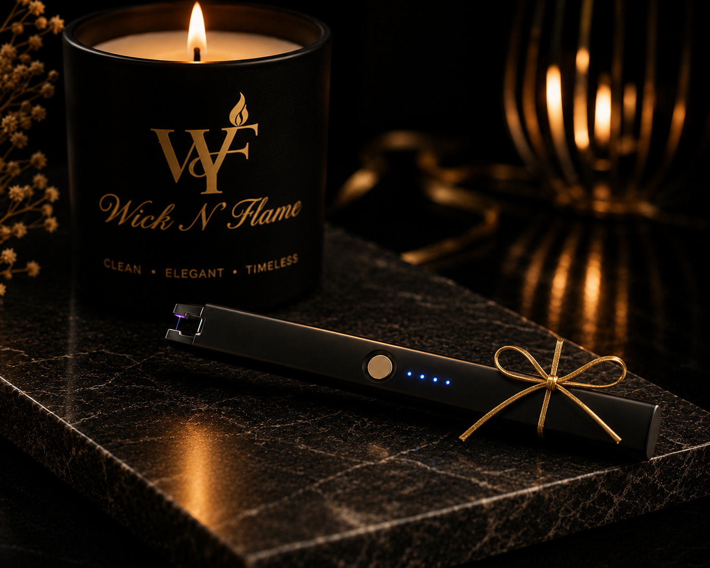 The Flame Key 🖤 | Rechargeable Arc Lighter