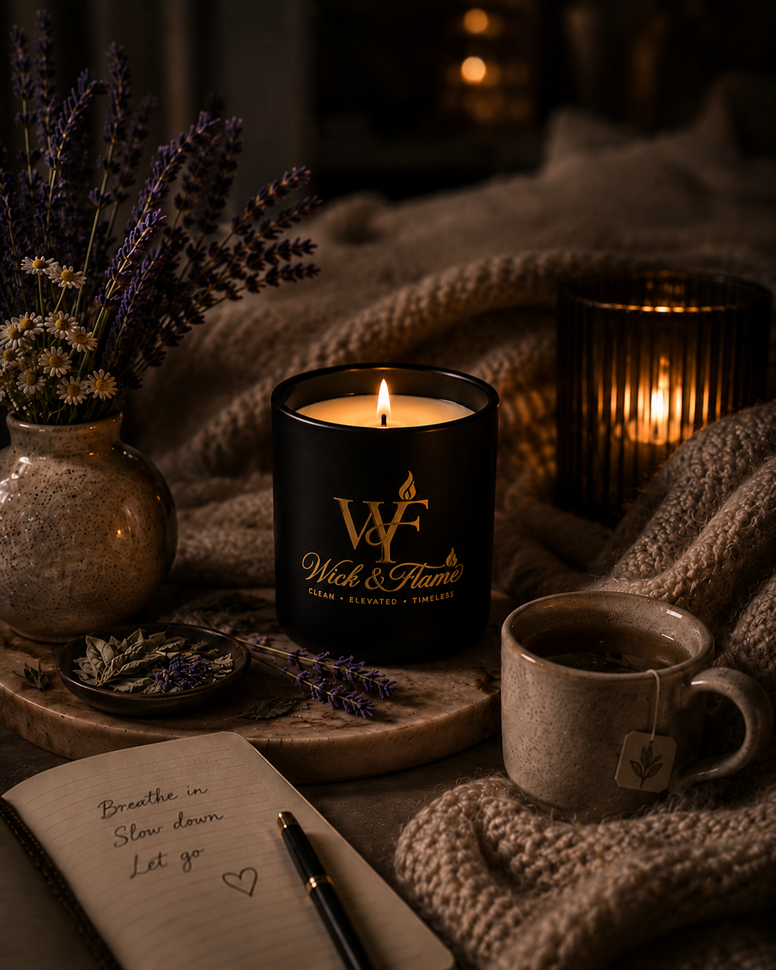 Velvet Calm 🖤 | 10 oz Signature Candle