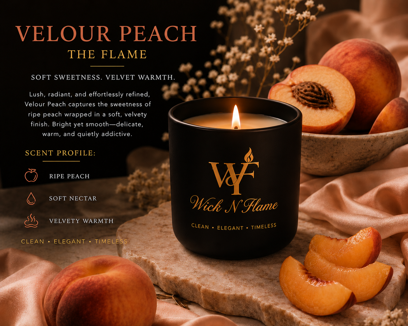 Luxury Wax Melts 🖤 | Clean • Elegant • Timeless