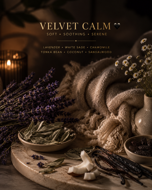 Velvet Calm 🖤 | 10 oz Signature Candle